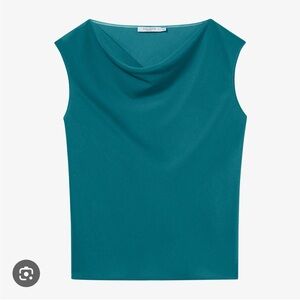 MM Lasker Nora Top in Teal
